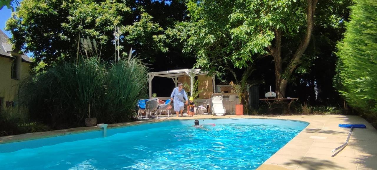 La Demeure Du Figuier Villa Évran Exteriör bild